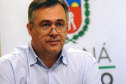 O Secretário de Estado da Saúde, Beto Preto, representou o governador Ratinho Junior no final da tarde de hoje (26), em reunião virtual, com o ministro da Saúde, Marcelo Queiroga.Foto: Américo Antonio/SESA