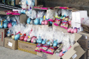 Segurança Pública arrecada 1,4 mil ovos de chocolate para a campanha Páscoa Solidária. Foto:SESP