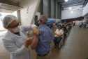 Municípios aplicaram quase 130 mil doses de vacina no fim de semana . Foto: Jonathan Campos/AEN