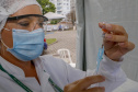Paraná ultrapassa marco de 1 milhão de pessoas vacinadas.

Foto: Gilson Abreu/AEN