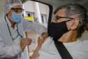 Paraná ultrapassa marco de 1 milhão de pessoas vacinadas.

Foto: Gilson Abreu/AEN