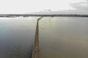 24.03.2021 - Visita do grupo tecnico  da nova ferroeste  ao ponte de Guaíra
 Foto Gilson Abreu/AEN
