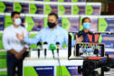 O Paraná recebeu nesta quinta-feira (1º) o 11° lote de vacinas contra Covid-19 do Ministério da Saúde. São 492.200 doses da Coronavac, produzida pela Sinovac e Instituto Butantan, e 33.250 doses da Covishield, produzida pela Universidade de Oxford com AstraZeneca e Fundação Oswaldo Cruz (Fiocruz).Foto: José Fernando Ogura/AEN