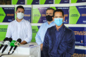 O Paraná recebeu nesta quinta-feira (1º) o 11° lote de vacinas contra Covid-19 do Ministério da Saúde. São 492.200 doses da Coronavac, produzida pela Sinovac e Instituto Butantan, e 33.250 doses da Covishield, produzida pela Universidade de Oxford com AstraZeneca e Fundação Oswaldo Cruz (Fiocruz).Foto: José Fernando Ogura/AEN
