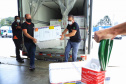 O Paraná recebeu nesta quinta-feira (1º) o 11° lote de vacinas contra Covid-19 do Ministério da Saúde. São 492.200 doses da Coronavac, produzida pela Sinovac e Instituto Butantan, e 33.250 doses da Covishield, produzida pela Universidade de Oxford com AstraZeneca e Fundação Oswaldo Cruz (Fiocruz).Foto: José Fernando Ogura/AEN