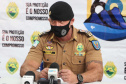 Curitiba, 06 de abril de 2021. Coletiva de Imprensa  - Operação Rio II da Polícia Militar desarticula grupo que praticava tráfico e homicídios no Litoral do estado.
