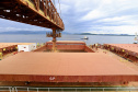 O volume de soja exportado pelo Corredor de Exportação Leste do Porto de Paranaguá (Corex) aumentou quase 232% de fevereiro para março. Este ano, no primeiro trimestre, pelo complexo que integra os silos públicos e nove terminais privados, foram exportadas 2.166.837 toneladas do granel. -  Paranaguá, 06/04/2021  -  Foto: C;audio Neves/Portos do Paraná