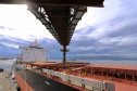 O volume de soja exportado pelo Corredor de Exportação Leste do Porto de Paranaguá (Corex) aumentou quase 232% de fevereiro para março. Este ano, no primeiro trimestre, pelo complexo que integra os silos públicos e nove terminais privados, foram exportadas 2.166.837 toneladas do granel. -  Paranaguá, 06/04/2021  -  Foto: C;audio Neves/Portos do Paraná