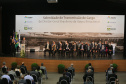 O governador Carlos Massa Ratinho Junior acompanha o  presidente Jair Bolsonaro nesta quarta-feira (7),   na transmissao de cargo do  diretor-geral brasileiro da Itaipu Binacional, o general João Francisco Ferreira .  07/04/2021 - Foto: Geraldo Bubniak/AEN