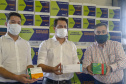 08.04.2021 - Governador Carlos Massa Ratinho Junior com Secretário da saúde Beto Preto
distribuição 12 lote de vacinas no Paraná
Foto Gilson Abreu/AEN