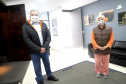 Procon-PR registra mais de 47 mil atendimentos digitais no primeiro trimestre de 2021 . Na foto, secretário da Justiça, Ney Leprevost e  a chefe do Procon-PR, Claudia Silvano   -  Foto: Divulgação SEJUF