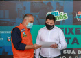 A edição 2021 da campanha Cesta Solidária Paraná, encerrada na terça-feira (06), conseguiu arrecadar mais de 200 toneladas de alimentos. . Foto: Valdelino Pontes