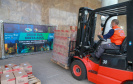 A edição 2021 da campanha Cesta Solidária Paraná, encerrada na terça-feira (06), conseguiu arrecadar mais de 200 toneladas de alimentos. . Foto: Valdelino Pontes