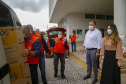 A edição 2021 da campanha Cesta Solidária Paraná, encerrada na terça-feira (06), conseguiu arrecadar mais de 200 toneladas de alimentos.
Foto Gilson abreu/AEN
