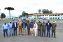 Em Ponta Grossa, Exército vistoria local de possível instalações da Escola de Sargentos de Armas - ESA. Ponta Grossa, 13 de abril de 2021.Foto: José Fernando Ogura/ AEN