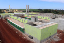 O secretário estadual da Segurança Pública, Romulo Marinho, acompanha obras da nova Cadeia Pública de Foz do Iguaçu. Foto:SESP