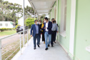 O governador Carlos Massa Ratinho Junior visita nesta quarta-feira (14) o Hospital Regional São Sebastião, na Lapa. A Secretaria de Estado da Saúde disponibiliza seis leitos de UTI no hospital. A unidade já conta com 40 leitos de enfermaria na estratégia de combate à Covid-19. 14/04/2021 - Foto: Geraldo Bubniak/AEN