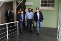 O governador Carlos Massa Ratinho Junior visita nesta quarta-feira (14) o Hospital Regional São Sebastião, na Lapa. A Secretaria de Estado da Saúde disponibiliza seis leitos de UTI no hospital. A unidade já conta com 40 leitos de enfermaria na estratégia de combate à Covid-19. 14/04/2021 - Foto: Geraldo Bubniak/AEN
