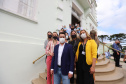 O governador Carlos Massa Ratinho Junior visita nesta quarta-feira (14) o Hospital Regional São Sebastião, na Lapa. A Secretaria de Estado da Saúde disponibiliza seis leitos de UTI no hospital. A unidade já conta com 40 leitos de enfermaria na estratégia de combate à Covid-19. 14/04/2021 - Foto: Geraldo Bubniak/AEN