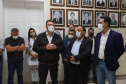 O governador Carlos Massa Ratinho Junior visita nesta quarta-feira (14) o Hospital Regional São Sebastião, na Lapa. A Secretaria de Estado da Saúde disponibiliza seis leitos de UTI no hospital. A unidade já conta com 40 leitos de enfermaria na estratégia de combate à Covid-19. 14/04/2021 - Foto: Geraldo Bubniak/AEN