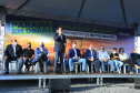 O governador Carlos Massa Ratinho Junior esteve nesta quarta-feira (14) em Guarapuava, na região Central do Estado, para vistoriar as obras de duplicação da BR-277 que cruza o perímetro urbano da cidade. Foto: José Fernando Ogura/AEN