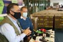 VACINAS ? Os medicamentos foram distribuídos às 22 Regionais de Saúde do Estado juntamente das 363.340 doses do 13º lote de vacinas contra Covid-19 e de 292.800 doses de vacina contra Influenza. - Curitiba, 16/04/2021 - Foto: Ari Dias/AEN