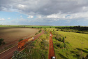 Visita do grupo tecnico ao ponto de ligação da nova ferroeste com a malha oeste
Foto Gilson Abreu/AEN