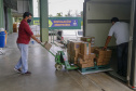 Paraná envia maior quantitativo de insumos em 24h desde o início da pandemia  -  Curitiba, 17/04/2021  - 
Foto Gilson Abreu/Arquivo AEN