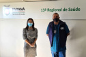 A equipe do programa CGE Itinerante, da Controladoria-Geral do Estadol (CGE), concluiumais um roteiro pelas cidades do interior do Paraná. Os servidores conferiram a distribuiçãoda vacina contra a Covid-19 e dos kits de merenda escolar para famílias com filhos na red estadual.  -  Foto: Divulgação CGE 