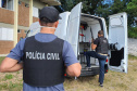 A Polícia Civil do Paraná (PCPR) agora conta com oficina móvel para manutenção de armas e treinamento. Uma van foi equipada com ferramentas que permitem que os policiais civis aprendam e realizem o reparo do armamento. O objetivo é atender os profissionais de todo o Estado, principalmente dos municípios do Interior. -  Foto: Polícia Civil do Paraná