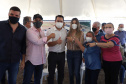 O governador Carlos Massa Ratingo Junior participou nesta quinta-feira (22) da entrega de um novo frigorífico para abate e processamento de peixes em Alvorada do Sul, no Norte Pioneiro.  -  Alvorada do Sul, 22/04/2021  -  Foto: Ari Dias/AEN