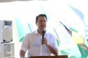 O governador Carlos Massa Ratingo Junior participou nesta quinta-feira (22) da entrega de um novo frigorífico para abate e processamento de peixes em Alvorada do Sul, no Norte Pioneiro.  -  Alvorada do Sul, 22/04/2021  -  Foto: Ari Dias/AEN