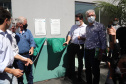 O governador Carlos Massa Ratingo Junior participou nesta quinta-feira (22) da entrega de um novo frigorífico para abate e processamento de peixes em Alvorada do Sul, no Norte Pioneiro.  -  Alvorada do Sul, 22/04/2021  -  Foto: Ari Dias/AEN