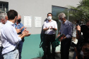 O governador Carlos Massa Ratingo Junior participou nesta quinta-feira (22) da entrega de um novo frigorífico para abate e processamento de peixes em Alvorada do Sul, no Norte Pioneiro.  -  Alvorada do Sul, 22/04/2021  -  Foto: Ari Dias/AEN