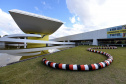 Schwanke, Uma Poética Labirintica.Museu Oscar Niemeyer(MON).Curitiba, 27 de abril de 2021.Foto: Kraw Penas/SECC.