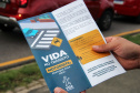 Curitiba, 13 de maio de 2021. Blitz educativa em alusão ao Maio Amarelo. 