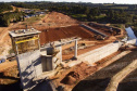 Prefeitos e vereadores de municípios atendidos pelo Sistema de Abastecimento Integrado de Curitiba e Região Metropolitana (SAIC) visitaram nesta semana a obra de construção da Barragem Miringuava, em São José dos Pinhais. Eles foram recebidos por diretores da Sanepar.  -  Curitiba, 20/05/2021  -  Foto: Sanepar