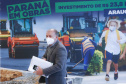 O Governo do Estado vai investir R$ 11,8 milhões na pavimentação de duas importantes ruas de Araucária, na Região Metropolitana de Curitiba