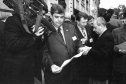 O combate à febre aftosa no Brasil e no Paraná começou na década de 1960.Na época, a doença era endêmica. A partir de então, diante da evolução dascadeias produtivas ligadas às pecuárias, a FAEP passou a participar ativamente do processo de fortalecimento da defesa sanitária do Paraná.  - Foto: FAEP