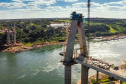 Segunda ponte entre Brasil e Paraguai atinge 57% de execução. Foto:
Alexandre Marchetti/Itaipu Binacional