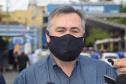 O Paraná começou a vacinar trabalhadores portuários e aeroportuários contra a Covid-19 nesta sexta-feira (28). As doses da vacina AstraZeneca/Fiocruz destinadas a estes grupos foram enviadas pelo Ministério da Saúde nesta semana. - Paranaguá, 28/05/2021  -  Foto: Américo Antonio/SESA