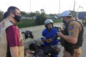 O estudo do Batalhão de Polícia de Trânsito (BPTran) aponta que o primeiro quadrimestre deste ano teve 1.426 acidentes de trânsito em Curitiba e destes, 745 destes envolveram motociclistas, ou seja, os números correspondem a 52,2% de todos os registros no período analisado, segundo o levantamento do BPTran.  -  Curitiba, 28/05/2021  -  foto: SESP/PR