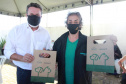 Equipes do Programa Permanente de Castração de Cães e Gatos (CastraPet), da Secretaria de Estado do Desenvolvimento Sustentável e do Turismo (Sedest), concluíram neste sábado (29) a castração de 719 animais em Piraquara. O Município é um dos últimos do ciclo que encerra no final de junho, com atendimento em 45 localidades e 15 mil pets castrados.  -  Piraquara, 29/05/2021  - Foto: Alessandro Vieira/AEN