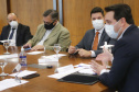 O governador Carlos Massa Ratinho Junior formalizou nesta segunda-feira (31) o repasse de R$ 2,45 milhões para um projeto do Hospital Angelina Caron, localizado em Campina Grande do Sul, na Região Metropolitana de Curitiba, para melhorar o atendimento do público idoso, que representa 35% dos pacientes da unidade. Foto: Jonathan Campos/AEN