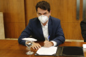 O governador Carlos Massa Ratinho Junior formalizou nesta segunda-feira (31) o repasse de R$ 2,45 milhões para um projeto do Hospital Angelina Caron, localizado em Campina Grande do Sul, na Região Metropolitana de Curitiba, para melhorar o atendimento do público idoso, que representa 35% dos pacientes da unidade. Foto: Jonathan Campos/AEN