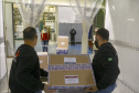 O Paraná receberá nos próximos dias mais 397.690 doses de vacinas contra a Covid-19, referentes à 22ª pauta de distribuição do Ministério da Saúde. São 37.440 da Cominarty, da parceria Pfizer/BioNtech, e 360.250 da Covishield, da união entre Fiocruz/AstraZeneca/Oxford - Curitiba, 01/06/2021  -  Foto: Gilson Abreu/Arquivo AEN