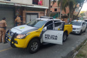 Segurança apreende arma e munições durante fiscalização de medidas sanitárias na Capital. Foto:SESP