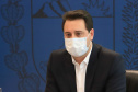 A Klabin, maior produtora e exportadora de papéis do País, doará ao Paraná mais de 95 mil medicamentos que compõem o kit intubação, utilizado para atendimento a pacientes com quadros graves de Covid-19. A doação foi anunciada nesta quarta-feira (2) em uma videoconferência realizada por diretores da empresa com o governador Carlos Massa Ratinho Junior. Foto: Jonathan Campos/AEN