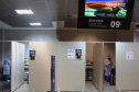 Paraná realiza estratégia de testagem para Covid-19 no aeroporto internacional Afonso Pena. Foto: Américo Antonio/SESA