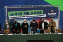 O Governo do Estado vai ampliar em 10% o investimento na educação especial do Paraná. O novo acordo, assinado nesta terça-feira (6) pelo governador Carlos Massa Ratinho Junior, em cerimônia no Palácio Iguaçu, prevê investimentos de R$ 432,3 milhões no ciclo que começa no próximo dia 1º de agosto e vai até o fim de janeiro de 2023. Foto: Jonathan Campos/AEN